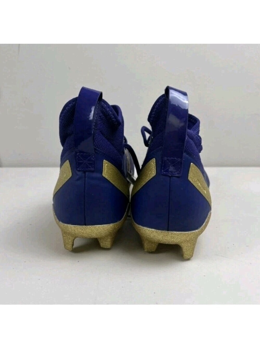 adidas SM Adizero Electric Vikings Blue Purple Gold Cleats JH5733 Size 16 - Picture 5 of 5